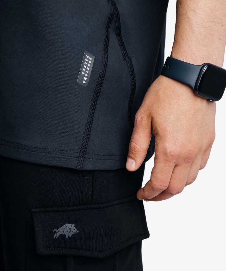 koszulka-oversize-treningowa-czarna-wk-dzik-zdjecie-detale