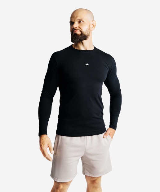 LONGSLEEVE CZARNY DZIK® 