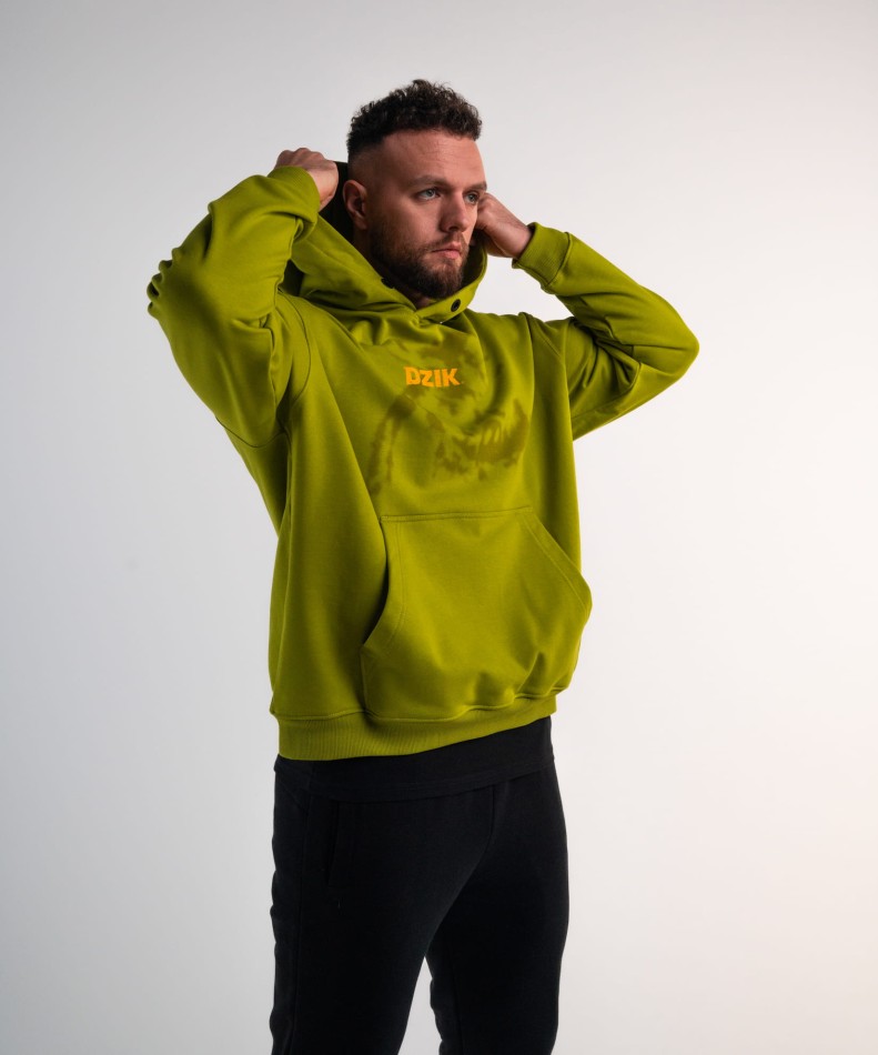 bluza-oversize-zielona-shade-wk-dzik-zdjecie-bok