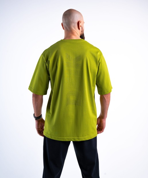 KOSZULKA OVERSIZE ZIELONA RASTER DZIK® 