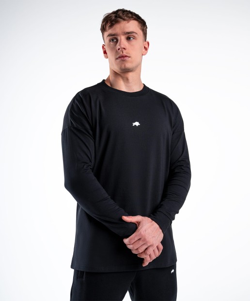LONGSLEEVE REGULAR CZARNY DZIK® BASIC
