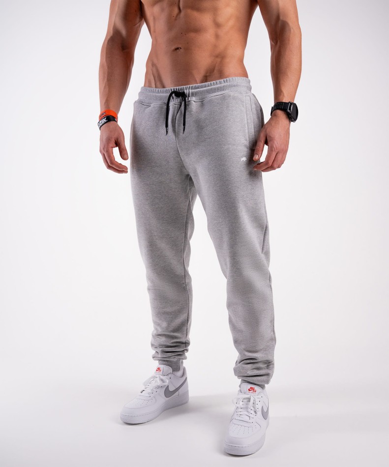 spodnie-dresowe-regular-szary-melanz-wk-dzik-basic-zdjecie-przod