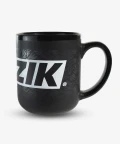 DZIK® KUBEK OGIEŃ CZARNY - zdjęcie bokiem
