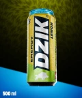 DZIK® ENERGY LEMON - 500 ML - grafika produktu przodem