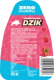 ZESTAW SOSY ZERO SŁODKIE DZIK® - 3 SZT. - skład Raspberry