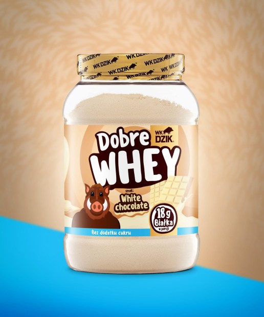ODŻYWKA BIAŁKOWA BIAŁA CZEKOLADA DZIK®