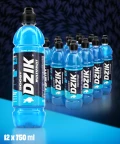 DZIK® VITAMIN BOOST ZERO - 750 ML x 12 SZT. - grafika zestaw i butelka na froncie