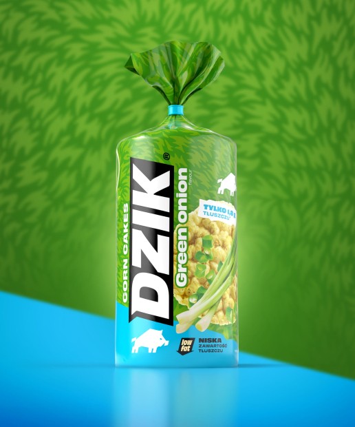 WAFLE KUKURYDZIANE ZIELONA CEBULKA DZIK®