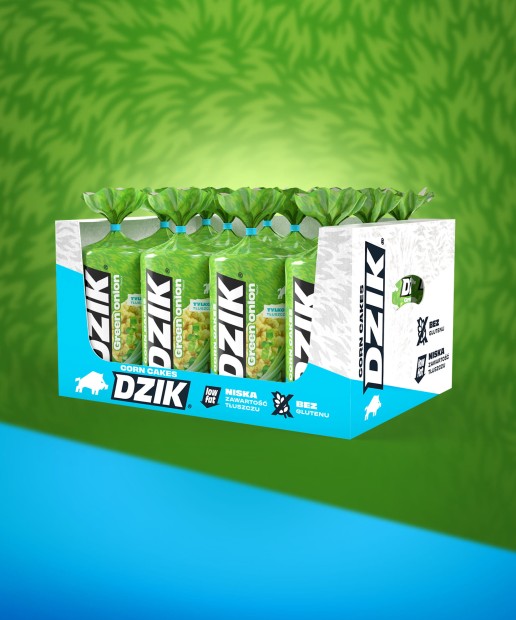 WAFLE KUKURYDZIANE ZIELONA CEBULKA DZIK® - 12 SZT. 