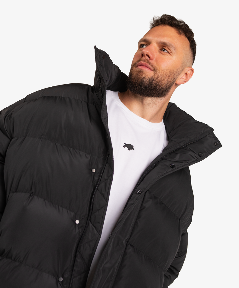 kurtka-zimowa-pikowana-oversize-czarna-wk-dzik-primaloft-zdjecie-przod-zblizenie