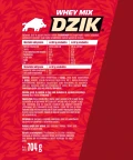 ODŻYWKA BIAŁKOWA STRAWBERRY DZIK® zdjęcie etykiety