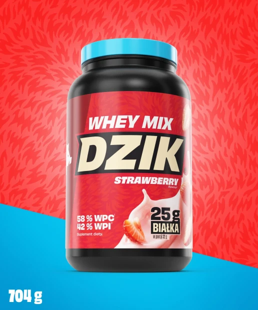 ODŻYWKA BIAŁKOWA STRAWBERRY DZIK®