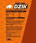 ODŻYWKA BIAŁKOWA SALTY CARAMEL DZIK® zdjęcie etykiety