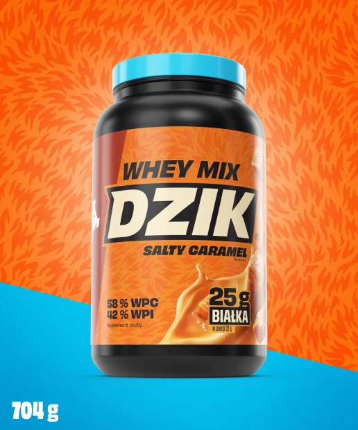 ODŻYWKA BIAŁKOWA SALTY CARAMEL DZIK®