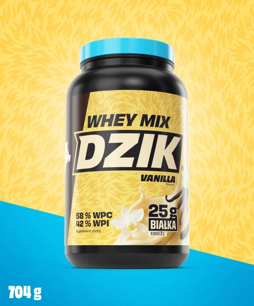 ODŻYWKA BIAŁKOWA VANILLA DZIK®