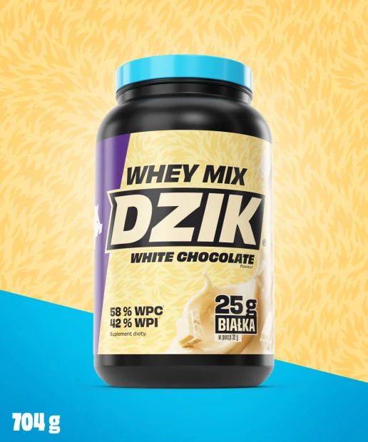 ODŻYWKA BIAŁKOWA WHITE CHOCOLATE DZIK®