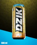 DZIK® ENERGY ANANAS - 500 ML- grafika puszki frontem