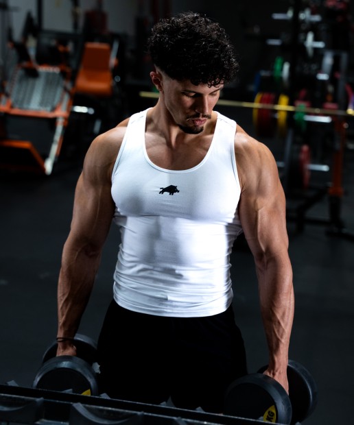 CORE TANK TOP SLIM WHITE