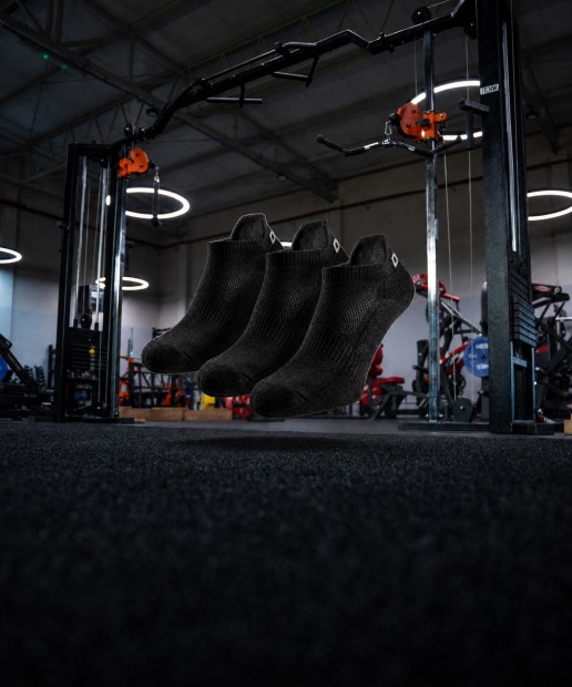 CORE LOW SOCKS BLACK 3-PACK