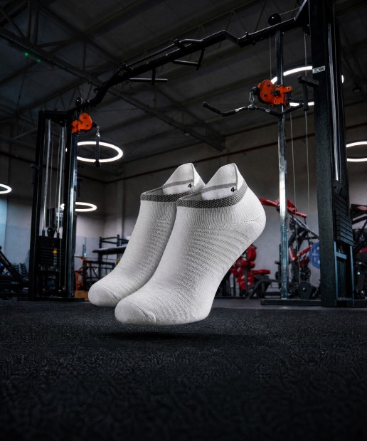 PRO RUN LOW SOCKS WHITE