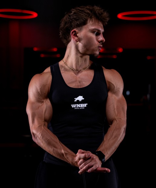 WNBF TANK TOP SLIM BLACK