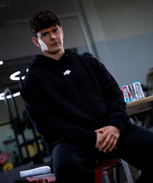 CORE HOODIE OVERSIZE BLACK