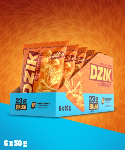 CHIPSY PROTEINOWE KURCZAK DZIK® ‑ 6 SZT..jpg