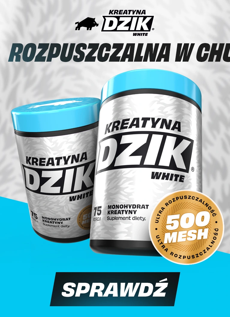 zdjęcie nowego smaku kreatyny white