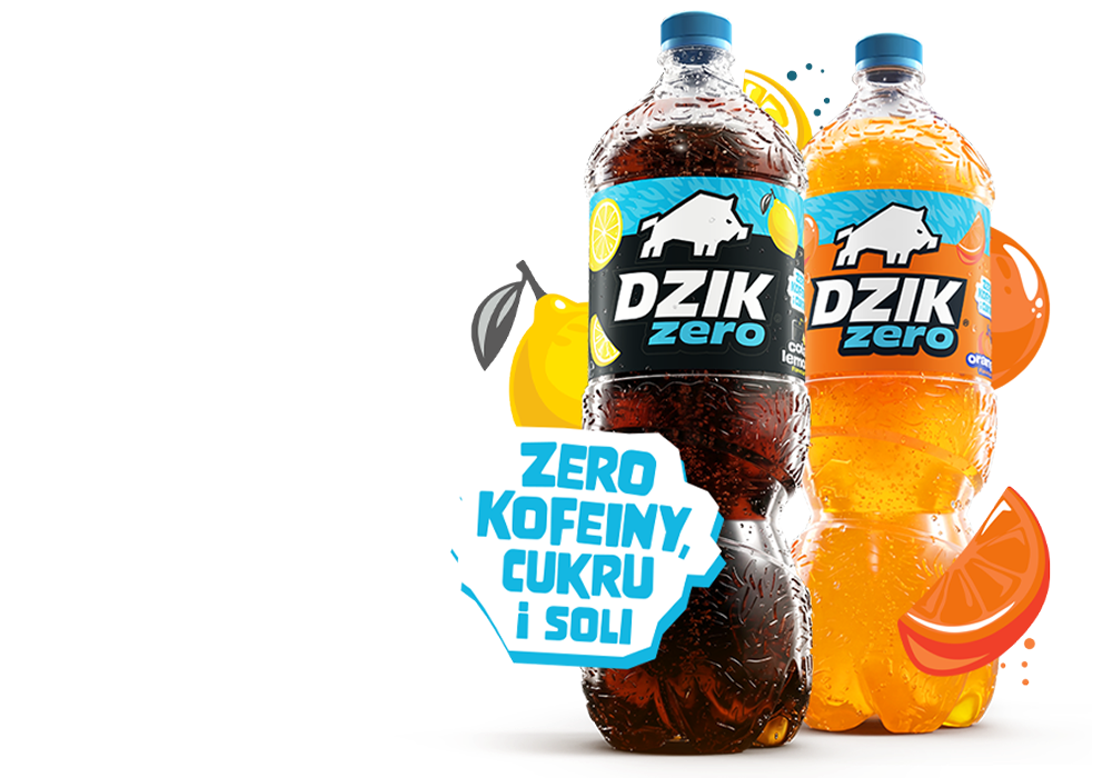 Zdjęcie nowych smaków Zero Kofeiny