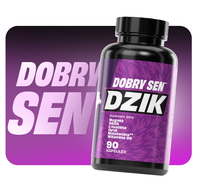 Baner pokazujący produkt dobry sen 