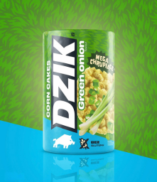 DZIK® Wafle kukurydziane - zielona cebulka