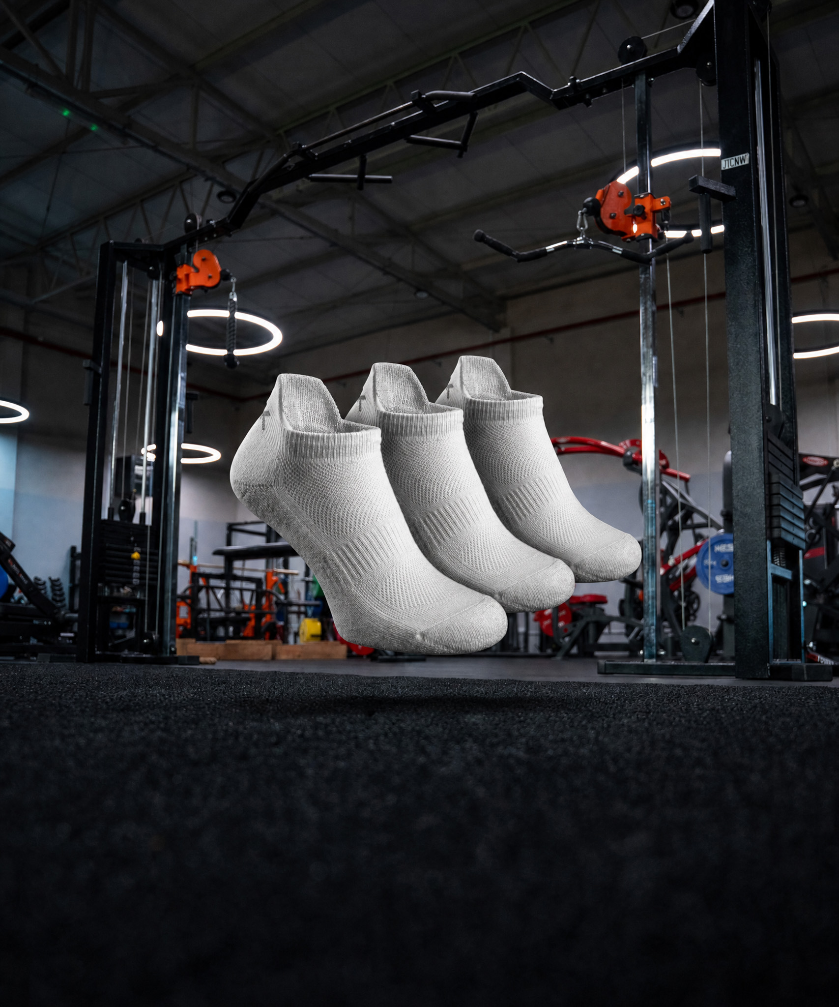 CORE LOW SOCKS WHITE 3-PACK