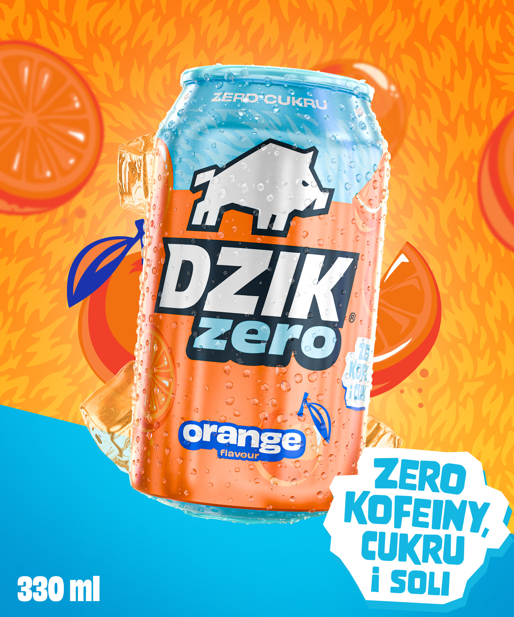 DZIK® ORANGE 330 ML