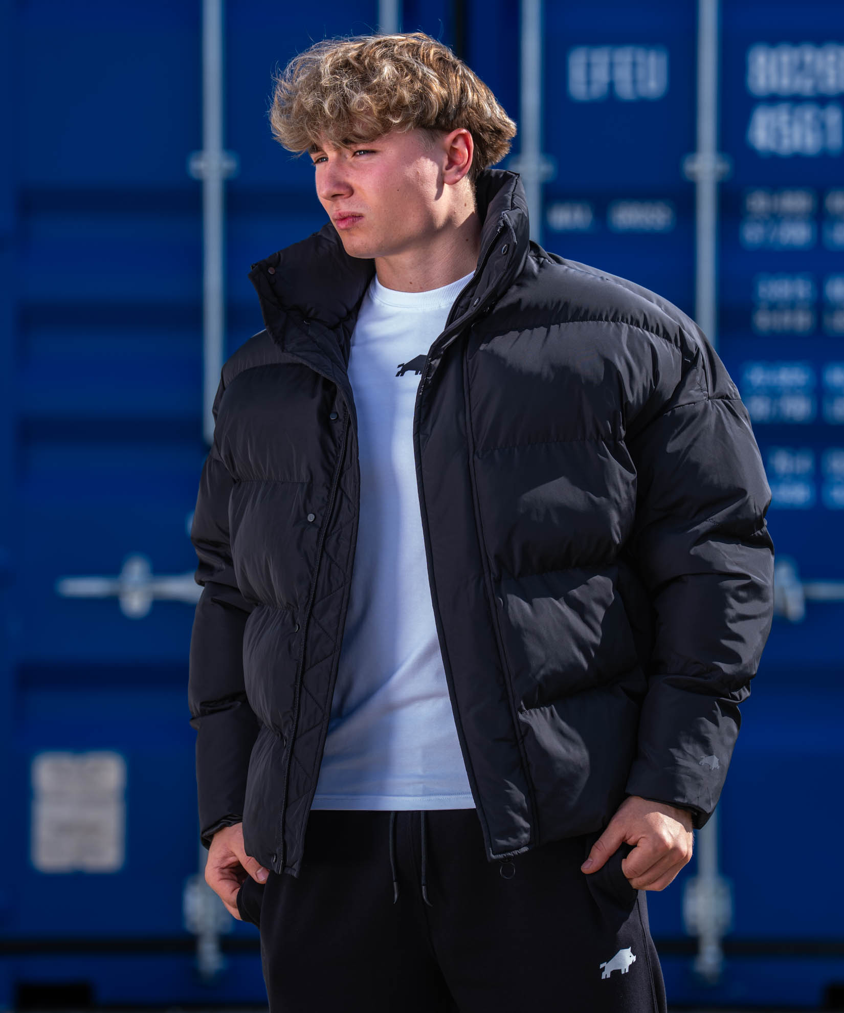 CORE JACKET PRIMALOFT® OVERSIZE BLACK