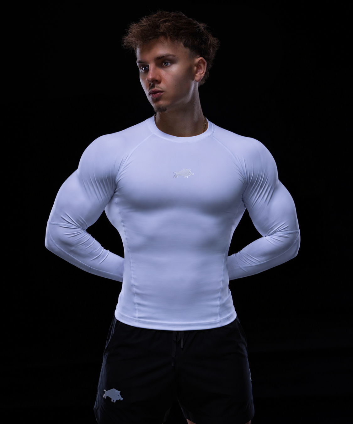 PRO LIFT TECH LONGSLEEVE COMPRESSION ALPINE WHITE
